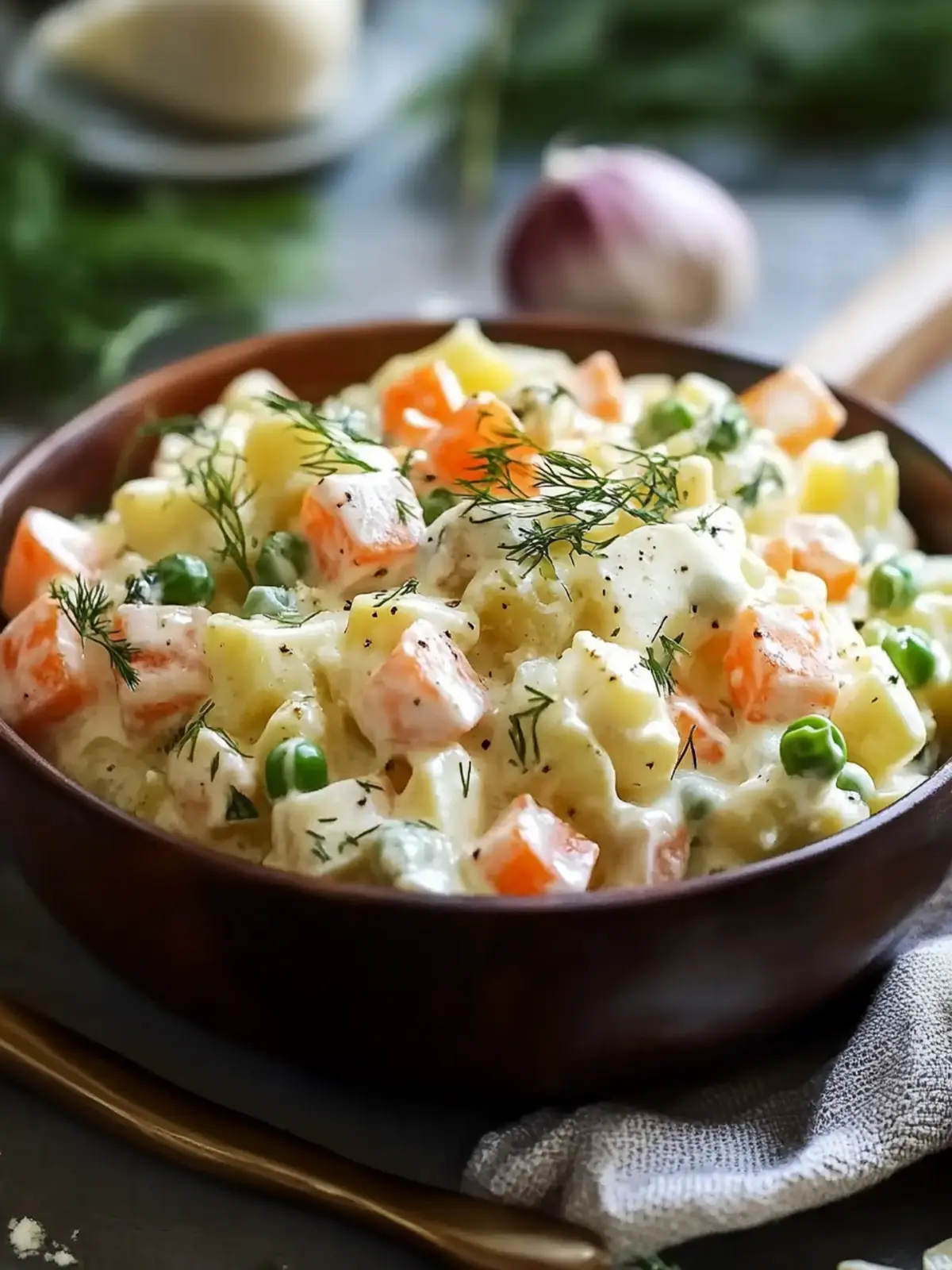 Delicious Authentic Russian Salad Olivye You’ll Love to Make 3 Authentic Russian Salad ‘Olivye’