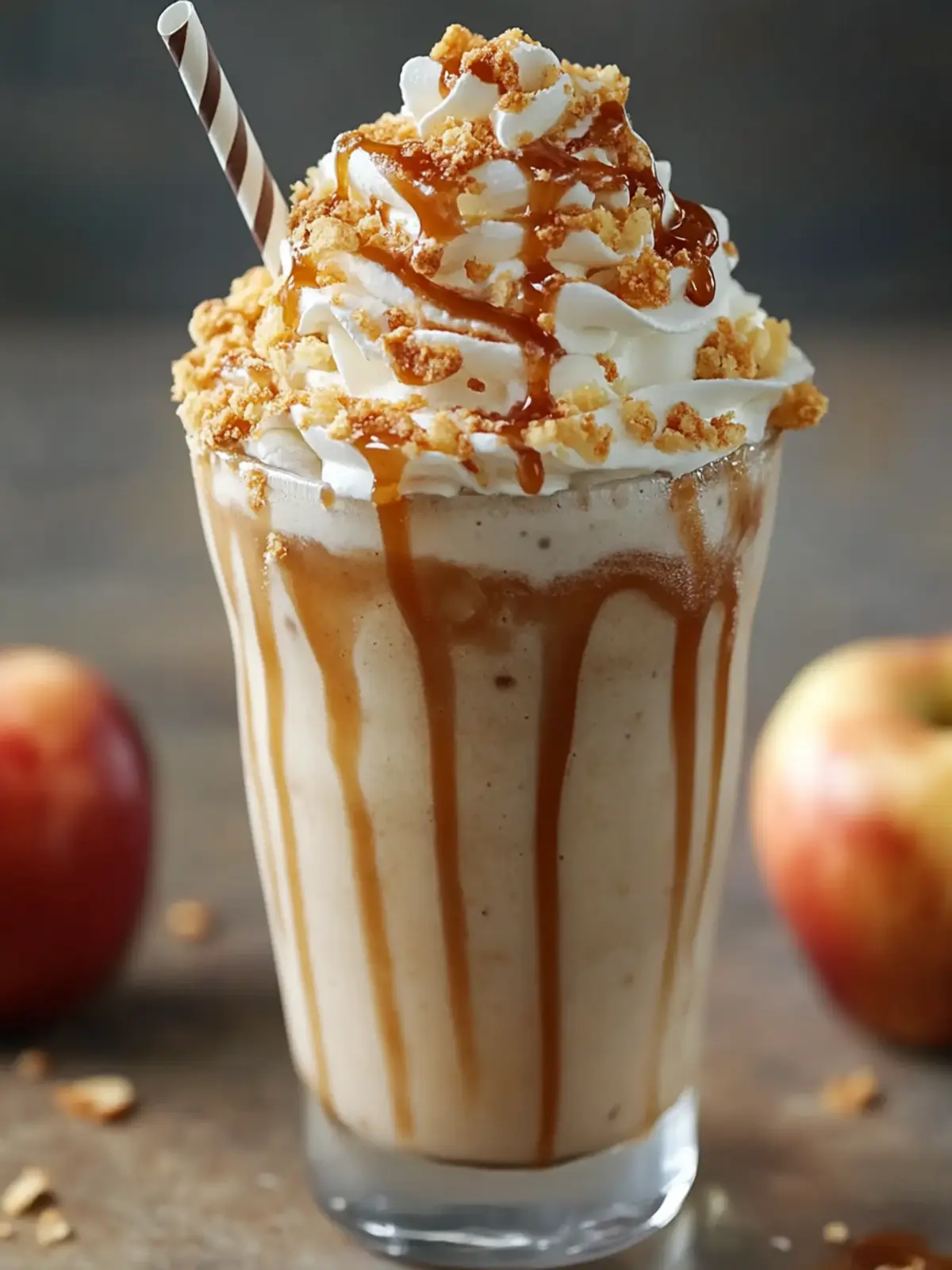 Delicious Caramel Apple Pie Milkshake for Cozy Fall Evenings 3 Caramel Apple Pie Milkshake