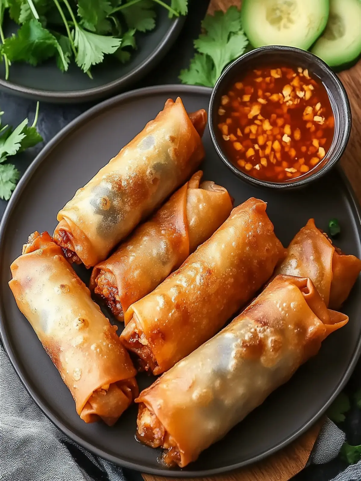 Crispy Msakhan Egg Rolls Made Easy with Rotisserie Chicken 4 Crispy Msakhan Egg Rolls Made Easy with Rotisserie Chicken