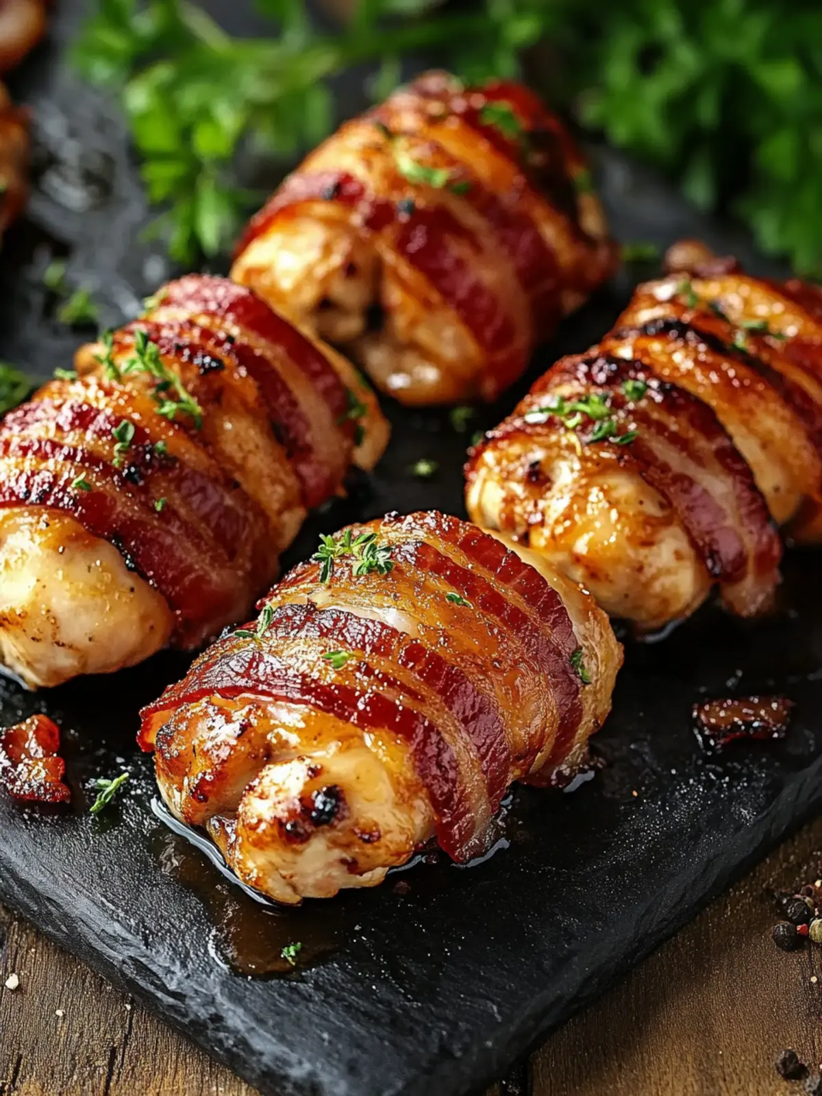 Irresistible Brown Sugar Bacon Wrapped Chicken Recipe to Savor 3 Brown Sugar Bacon Wrapped Chicken