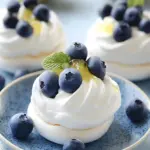 Delicious Mini Lemon Blueberry Pavlovas for Sweet Moments 5 Mini Lemon Blueberry Pavlovas
