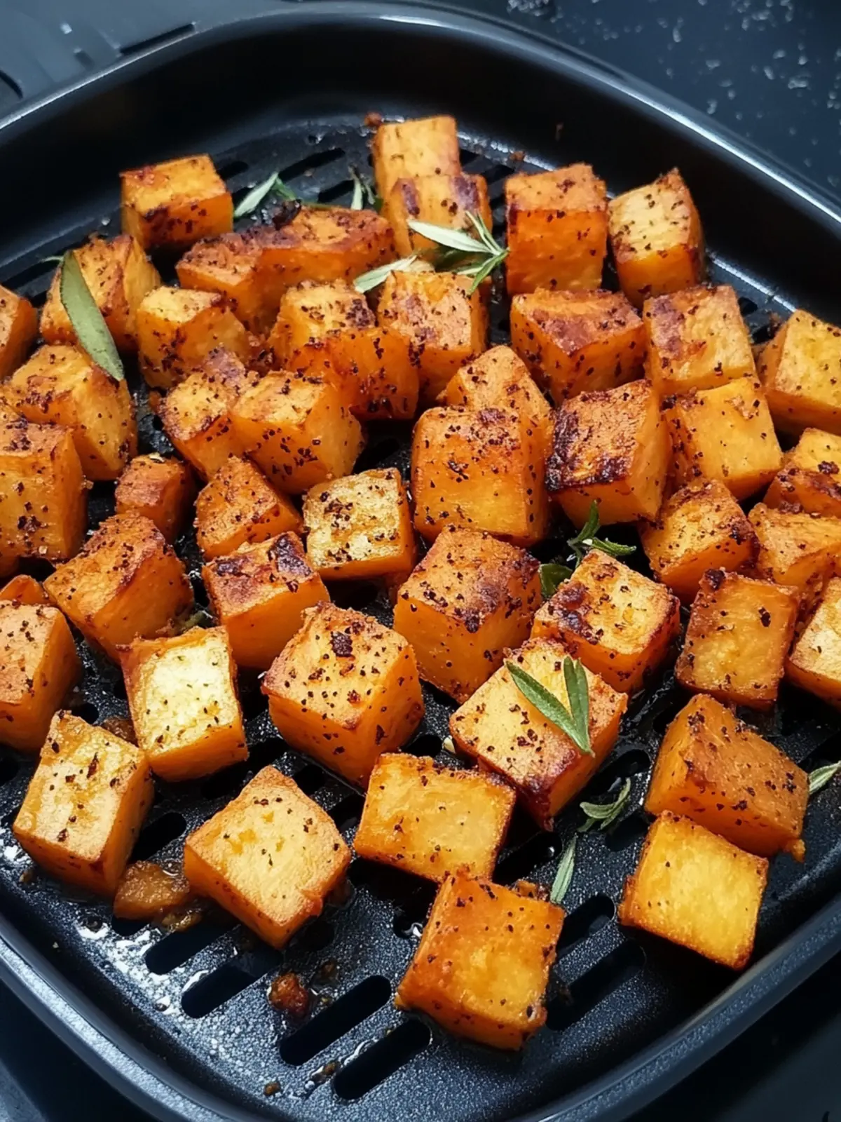 Crispy Air Fryer Sweet Potato Cubes for Your Next Snack Attack 4 Air Fryer Sweet Potato Cubes