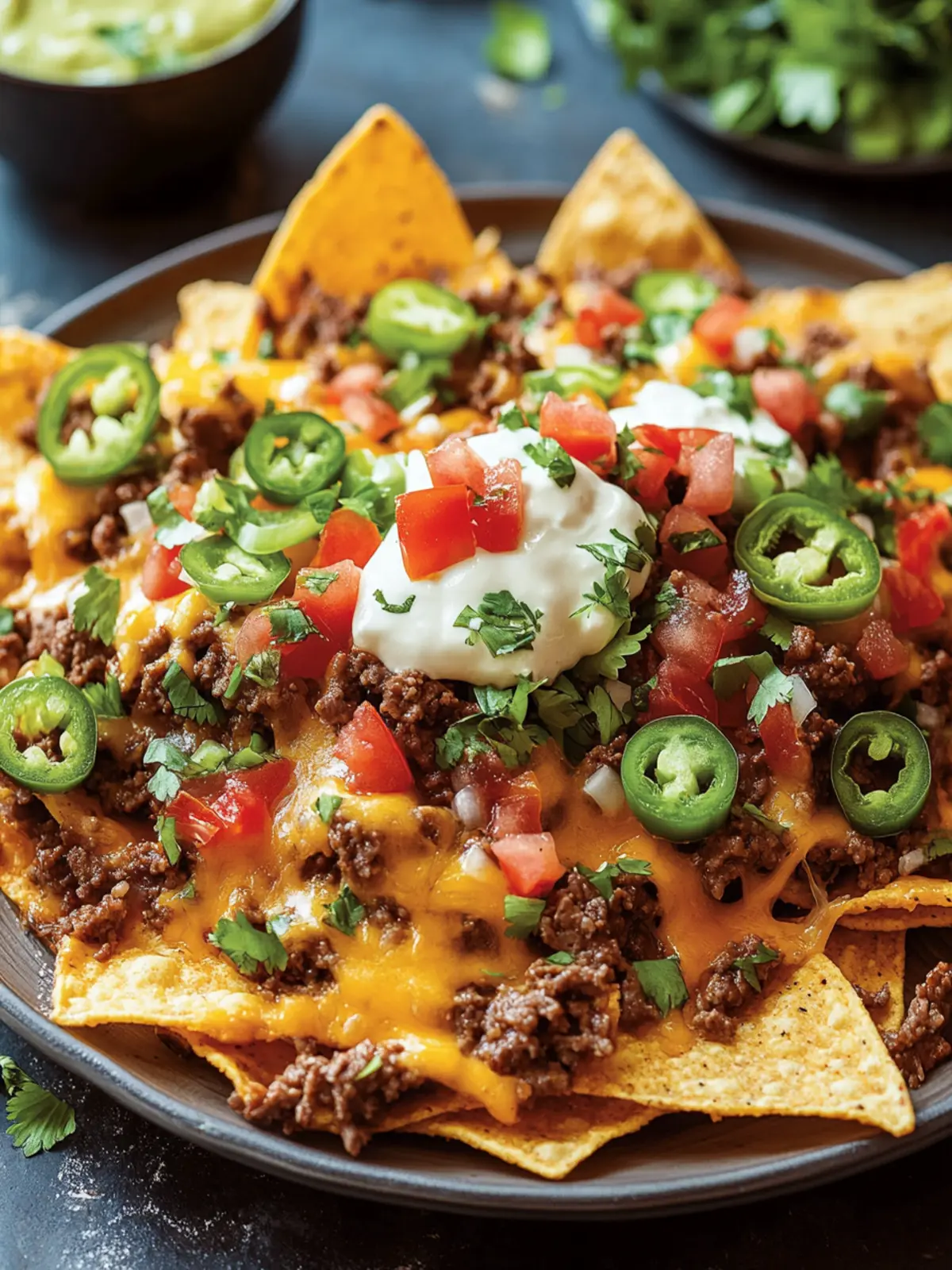 Loaded Nachos with Beef & Cheese That Will Wow Your Guests 4 Loaded Nachos with Beef & Cheese