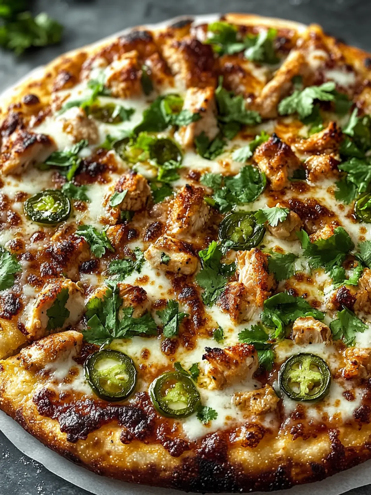 Spicy Chicken and Pickled Jalapeno Pizza for Flavor Lovers 4 Spicy Chicken and Pickled Jalapeno Pizza