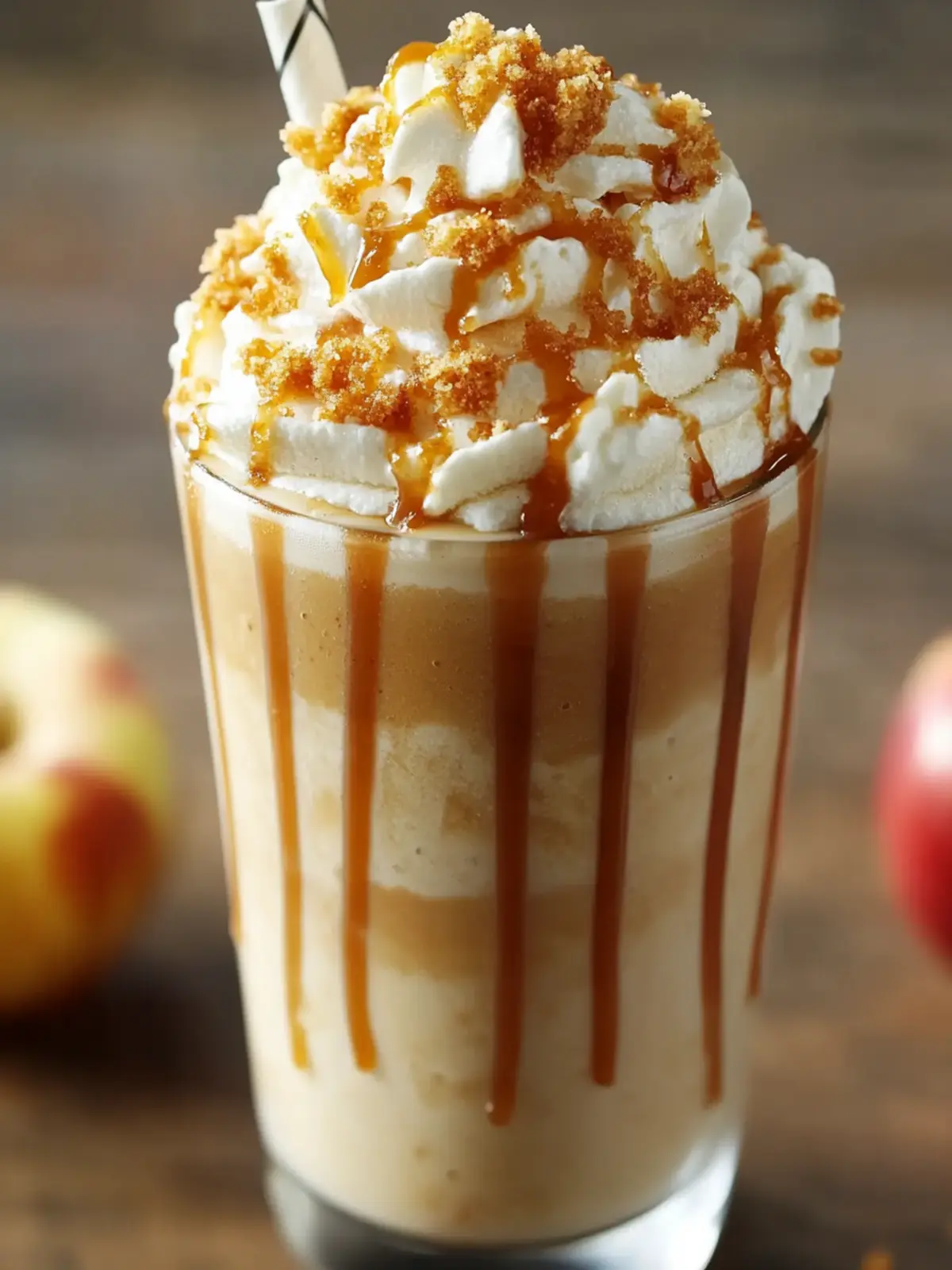 Delicious Caramel Apple Pie Milkshake for Cozy Fall Evenings 4 Caramel Apple Pie Milkshake
