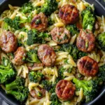 Satisfy Your Cravings with Easy Sausage Broccoli Orzo 8 Sausage Broccoli Orzo