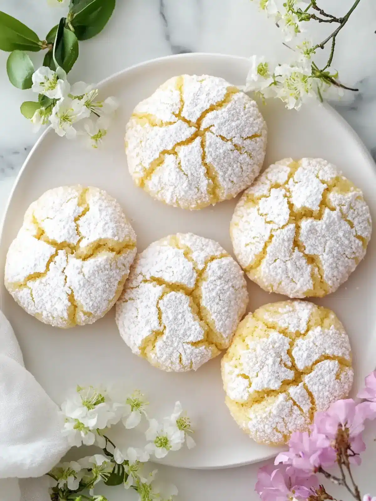 Chewy Springtime Crinkle Cookies for an Irresistible Treat 5 Chewy Springtime Crinkle Cookies