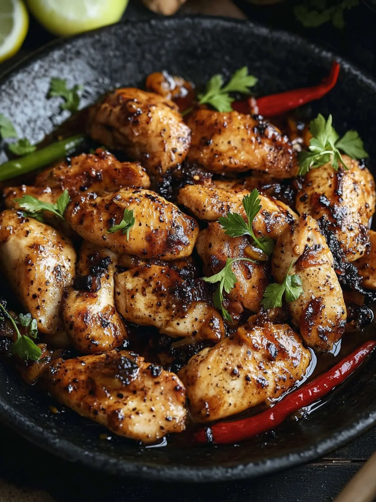 Savory Black Pepper Chicken in 30 Minutes or Less 5 Black Pepper Chicken