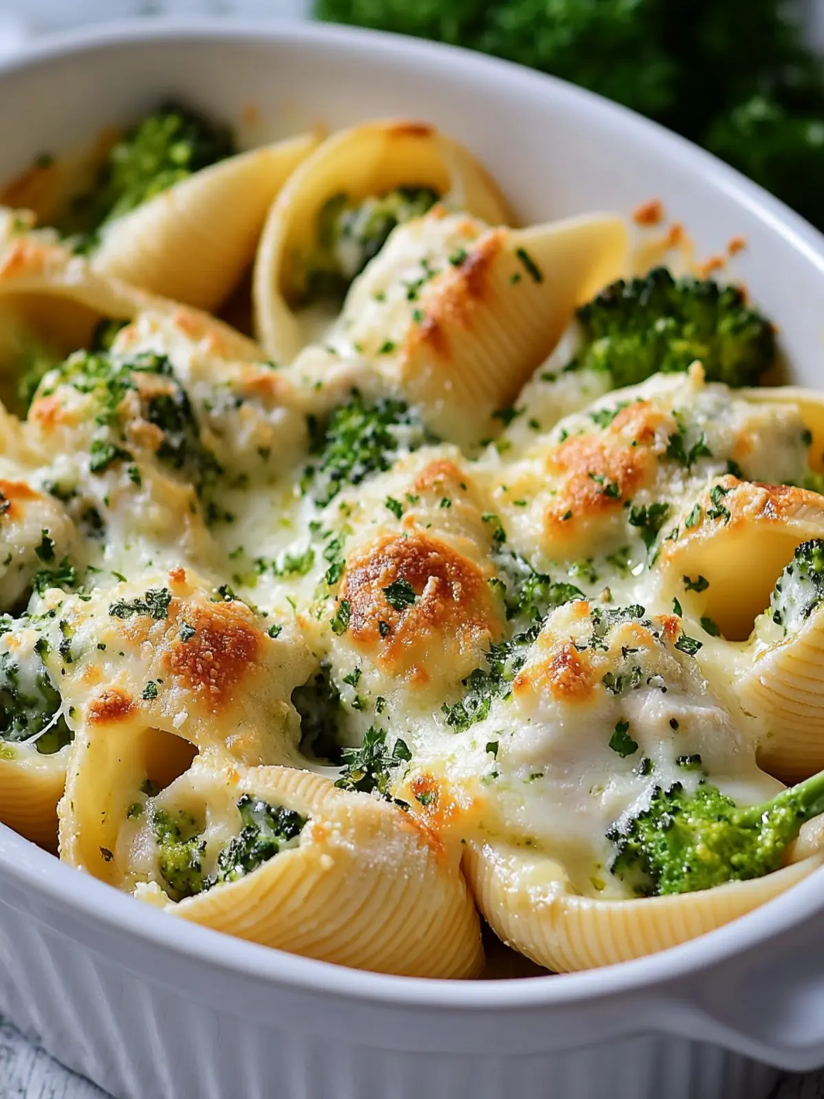 Delicious Chicken & Broccoli Stuffed Shells for Family Fun 4 Chicken & Broccoli Stuffed Shells