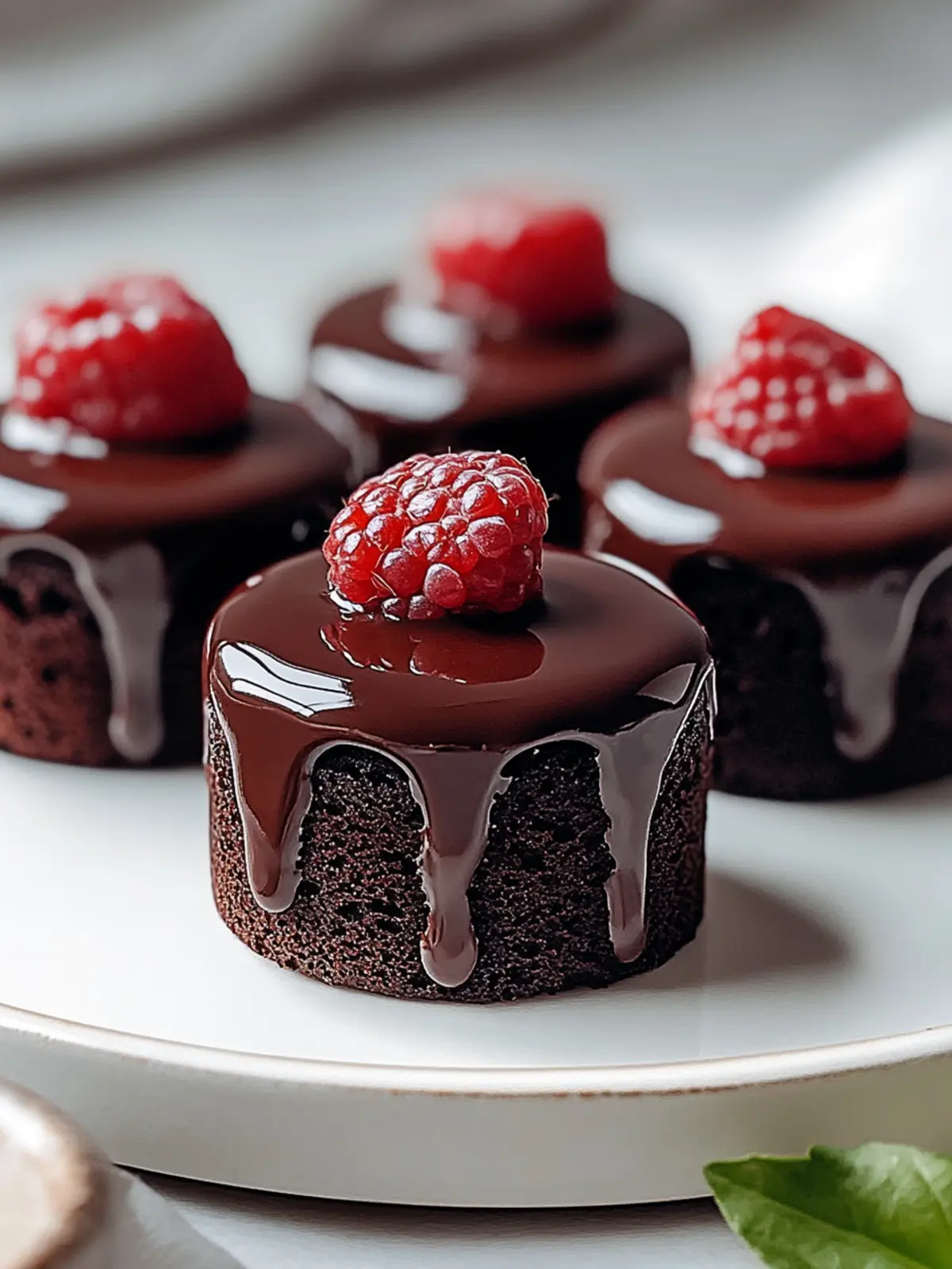 Irresistible Chocolate Ganache Mini Cakes for Any Occasion 3 Chocolate Ganache Mini Cakes