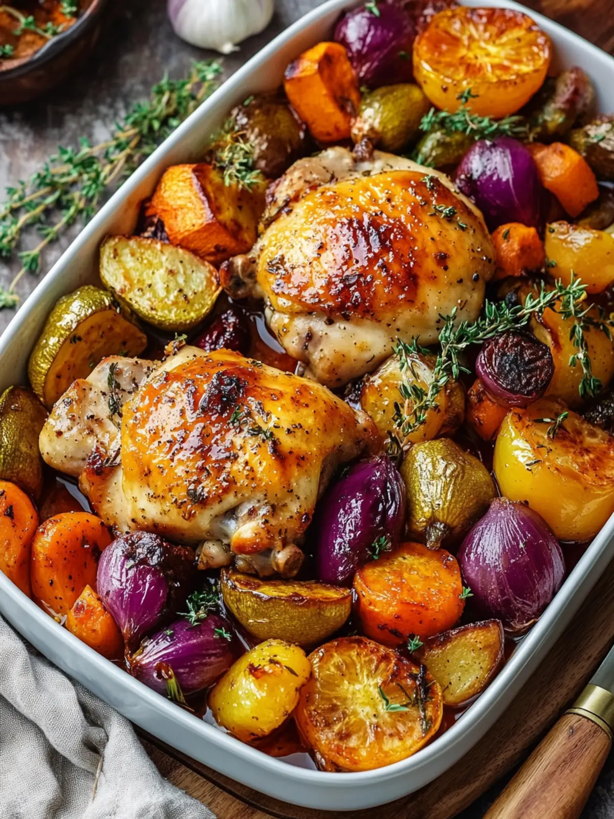Maple Glazed Chicken with Roasted Veggies for Cozy Nights 4 Maple Glazed Chicken with Roasted Veggies