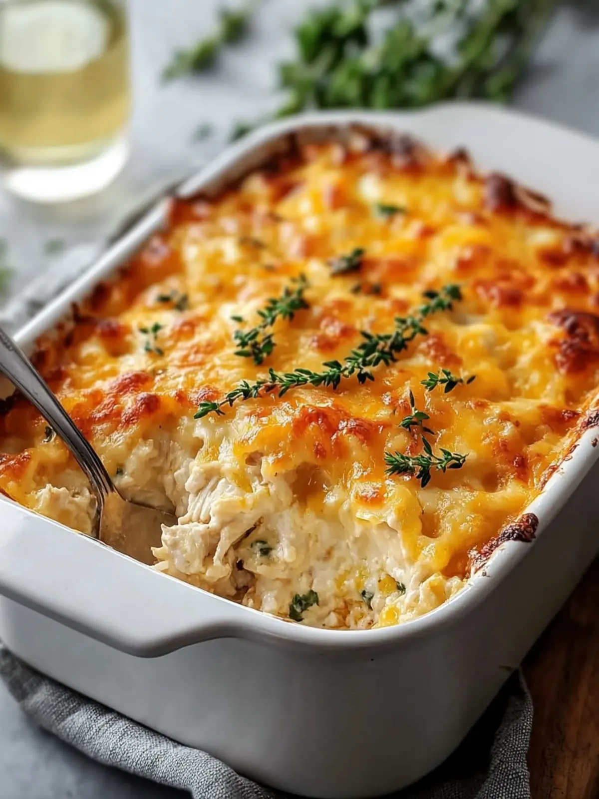 Cheesy Chicken Casserole: Your New Family Favorite Dish 4 Cheesy Chicken Casserole