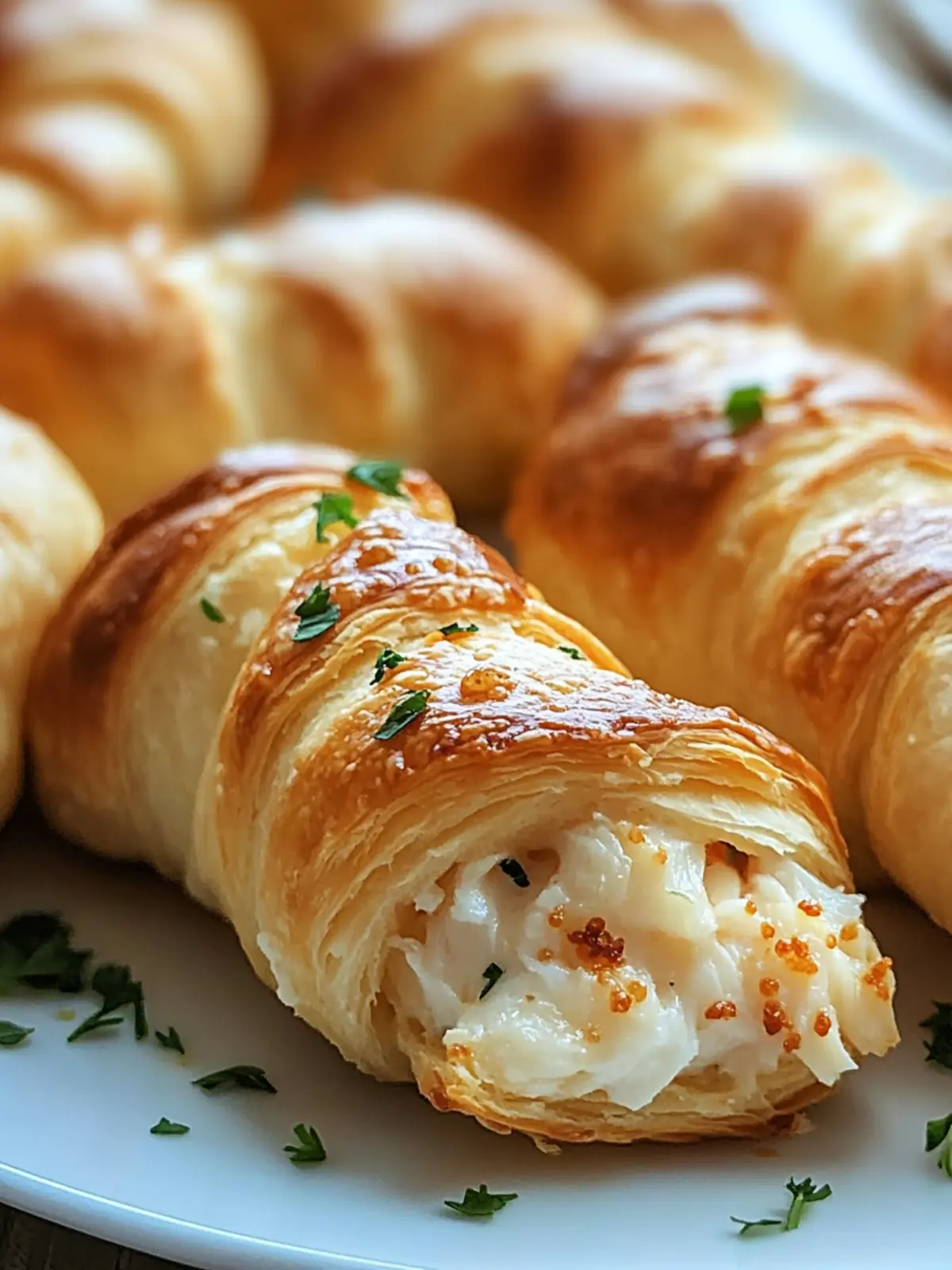 Crab & Cheese Filled Crescent Rolls: Your New Favorite Appetizer 2 Crab & Cheese Filled Crescent Rolls