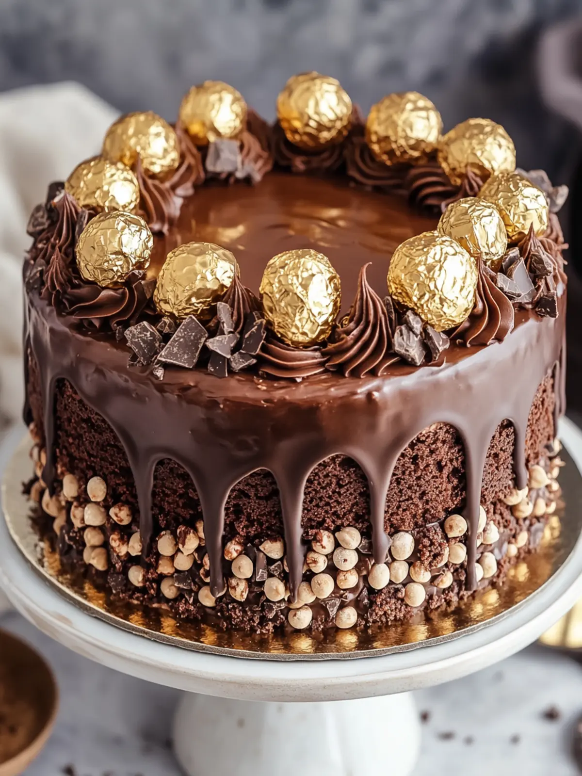 Ferrero Rocher Chocolate Cake That Will Wow Your Guests 2 Ferrero Rocher Chocolate Cake