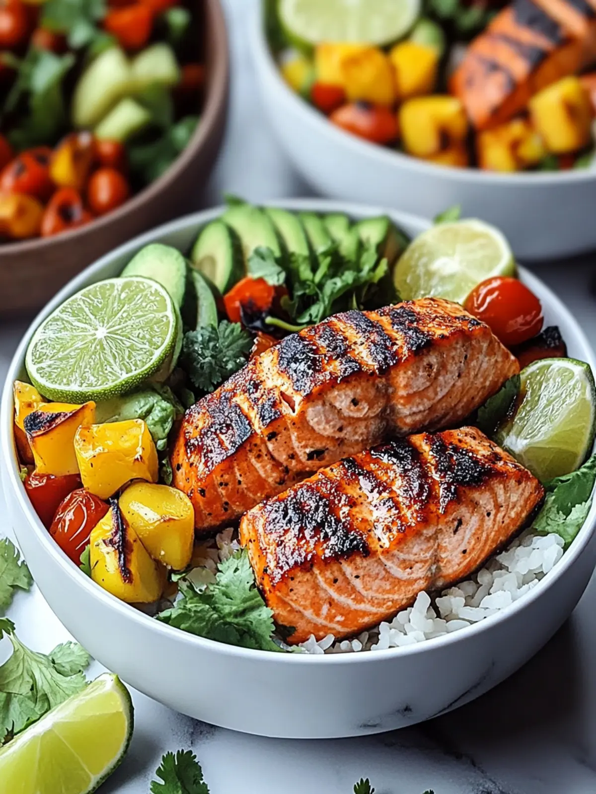 Chili Lime Salmon Bowls: Quick, Customizable Flavor Explosion 4 Chili Lime Salmon Bowls