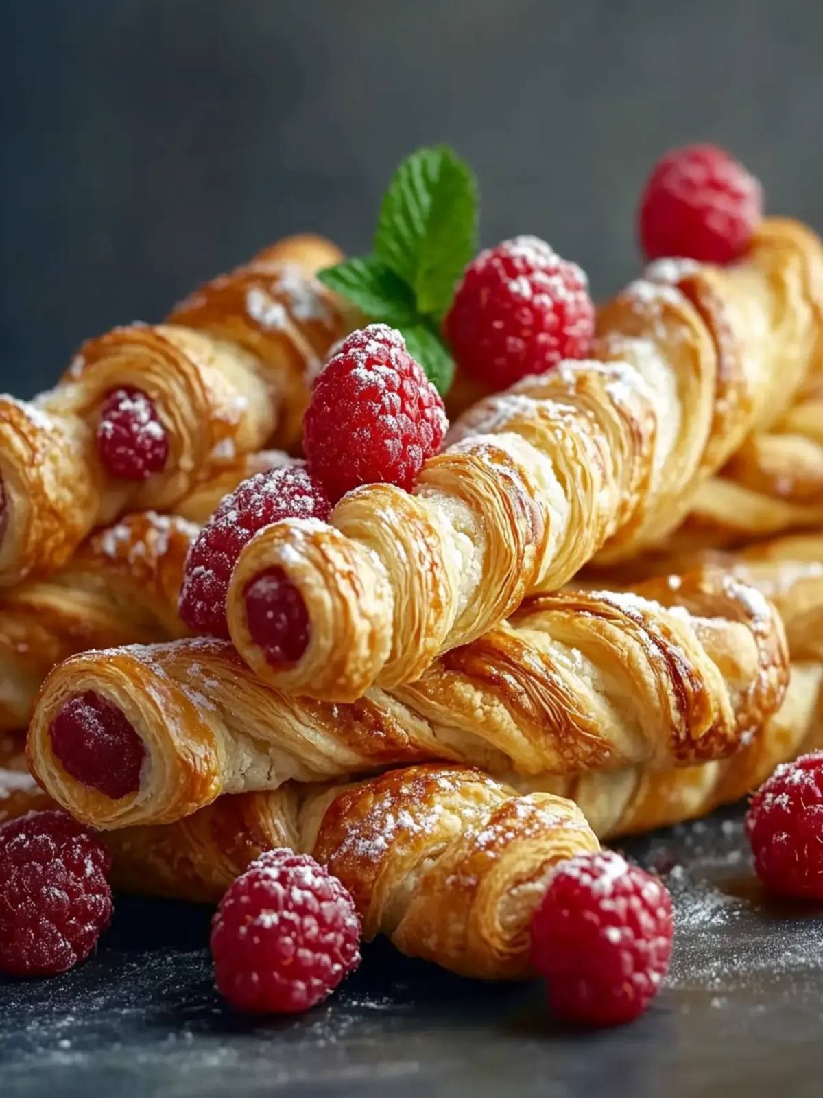 Raspberry Pastry Twists: Easy Flaky Dessert for Any Occasion 4 Raspberry Pastry Twists