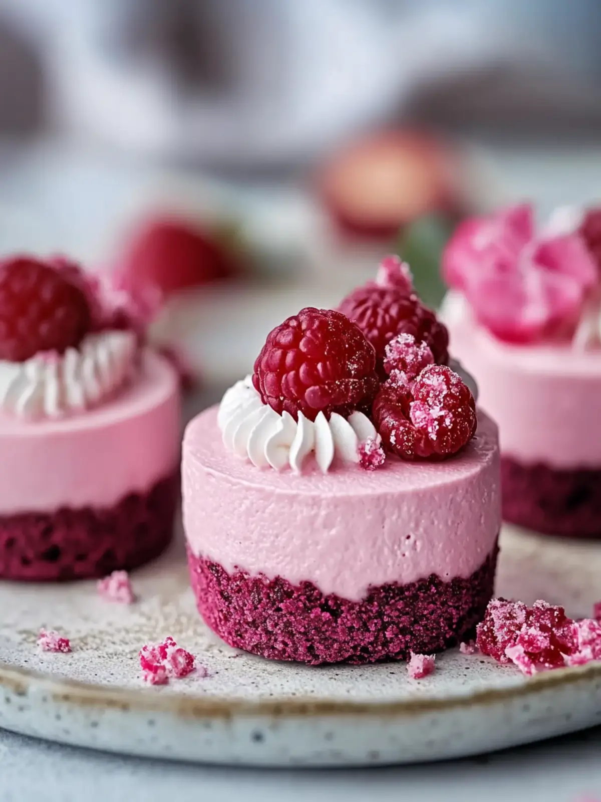 Delightful No-Bake Pink Velvet Cheesecake Bites Recipe 4 No-Bake Pink Velvet Cheesecake Bites