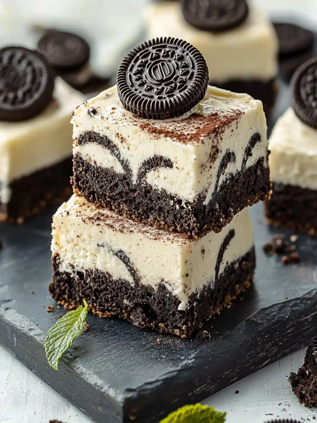 Decadent No-Bake Oreo Cheesecake Bars Your Guests Will Love 5 No-Bake Oreo Cheesecake Bars