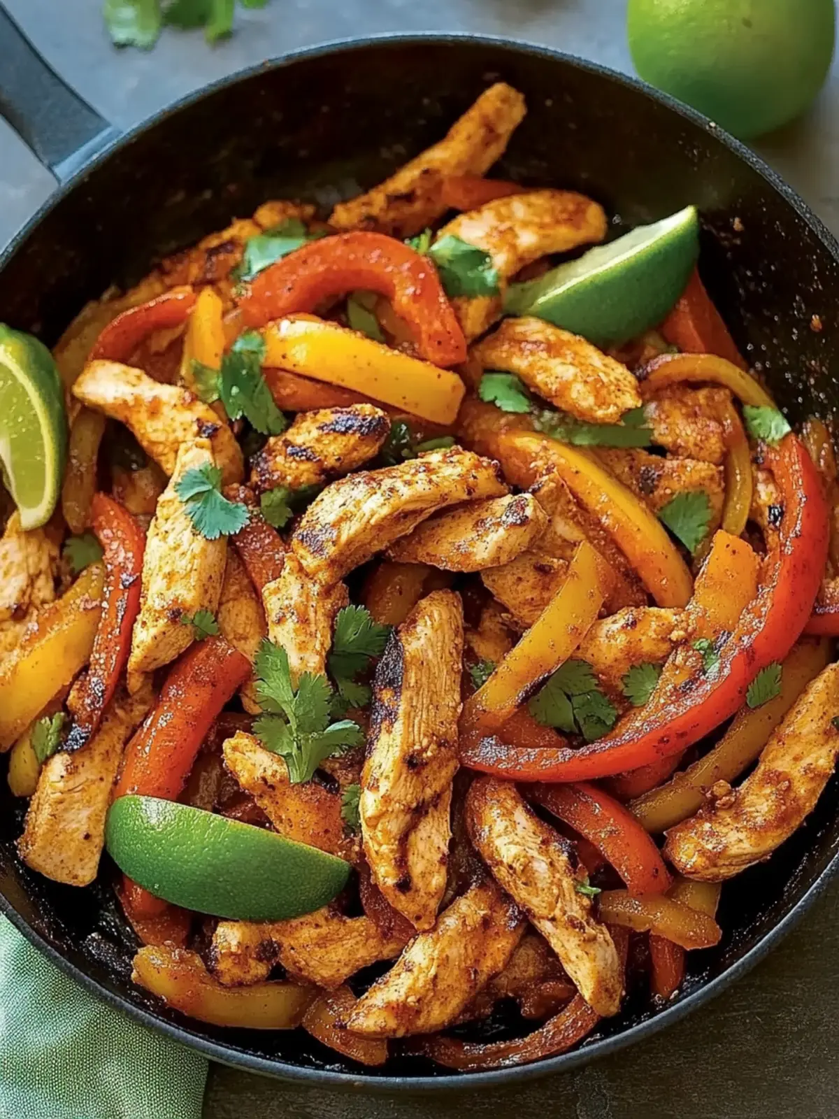 Flavorful Chicken Fajita Skillet: Quick One-Pan Delight 5 Chicken Fajita Skillet
