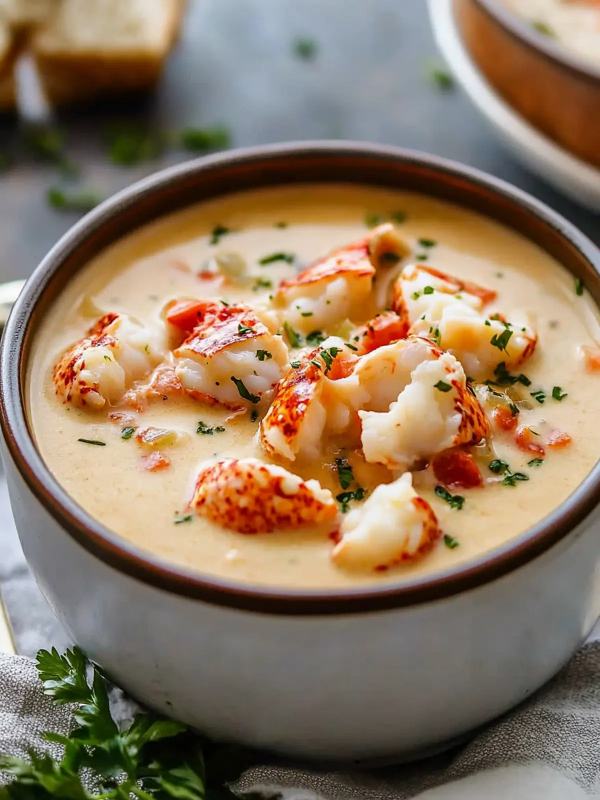 Savory Creamy Lobster Chowder You'll Crave All Year! 3 Creamy Lobster Chowder