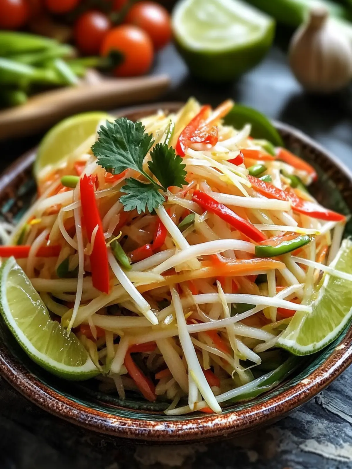 Fresh and Zesty Lao Papaya Salad for Your Next Meal Upgrade 2 Lao Papaya Salad
