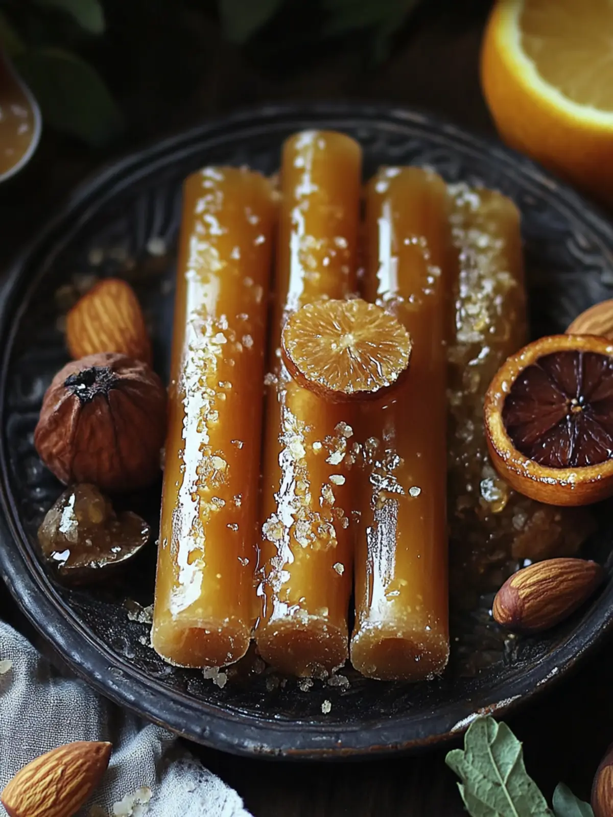Moroccan Honey and Almond Cigars: Gluten-Free Sweet Bliss 3 Moroccan Honey and Almond Cigars