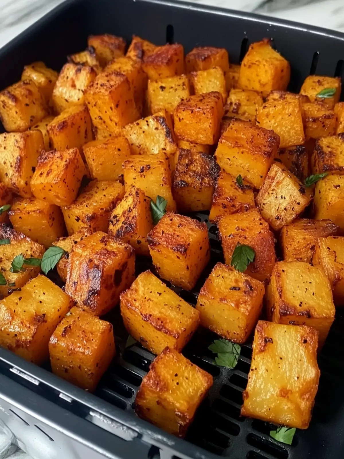 Crispy Air Fryer Sweet Potato Cubes for Your Next Snack Attack 2 Air Fryer Sweet Potato Cubes