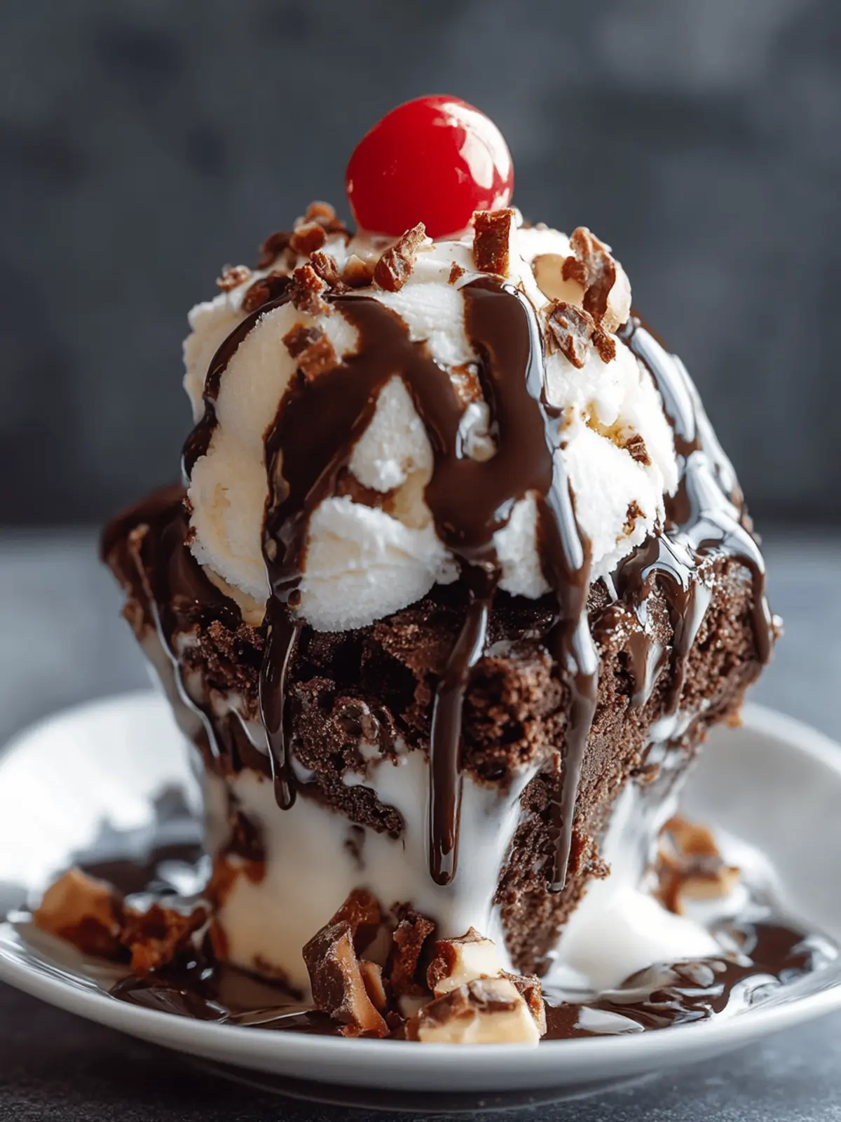 Irresistible Brownie Ice Cream Sundaes for Your Sweet Fix 2 Brownie Ice Cream Sundae