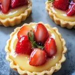 Strawberry Honey Custard Tarts: Your Perfect Spring Dessert 3 Strawberry Honey Custard Tarts