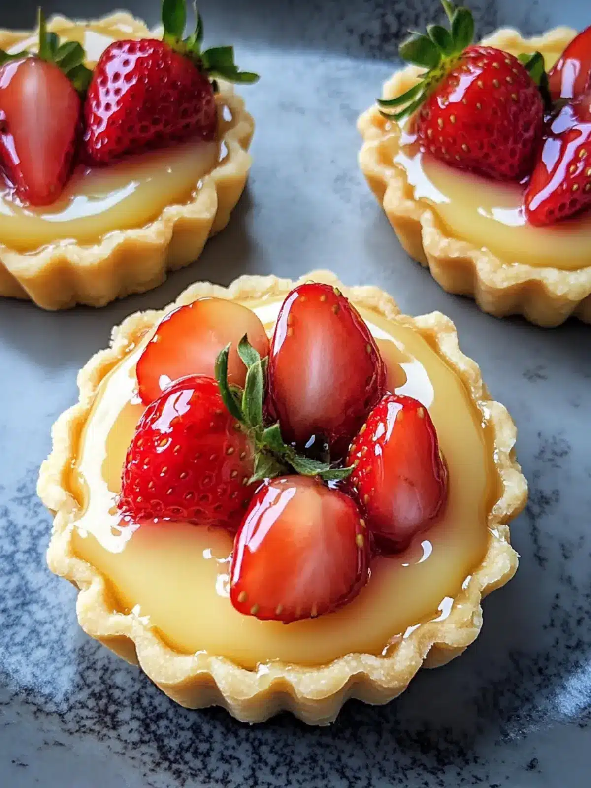 Strawberry Honey Custard Tarts: Your Perfect Spring Dessert 5 Strawberry Honey Custard Tarts