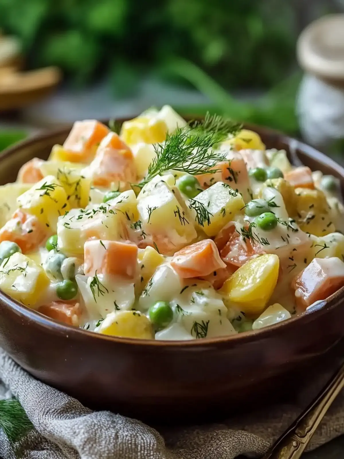 Delicious Authentic Russian Salad Olivye You’ll Love to Make 5 Authentic Russian Salad ‘Olivye’