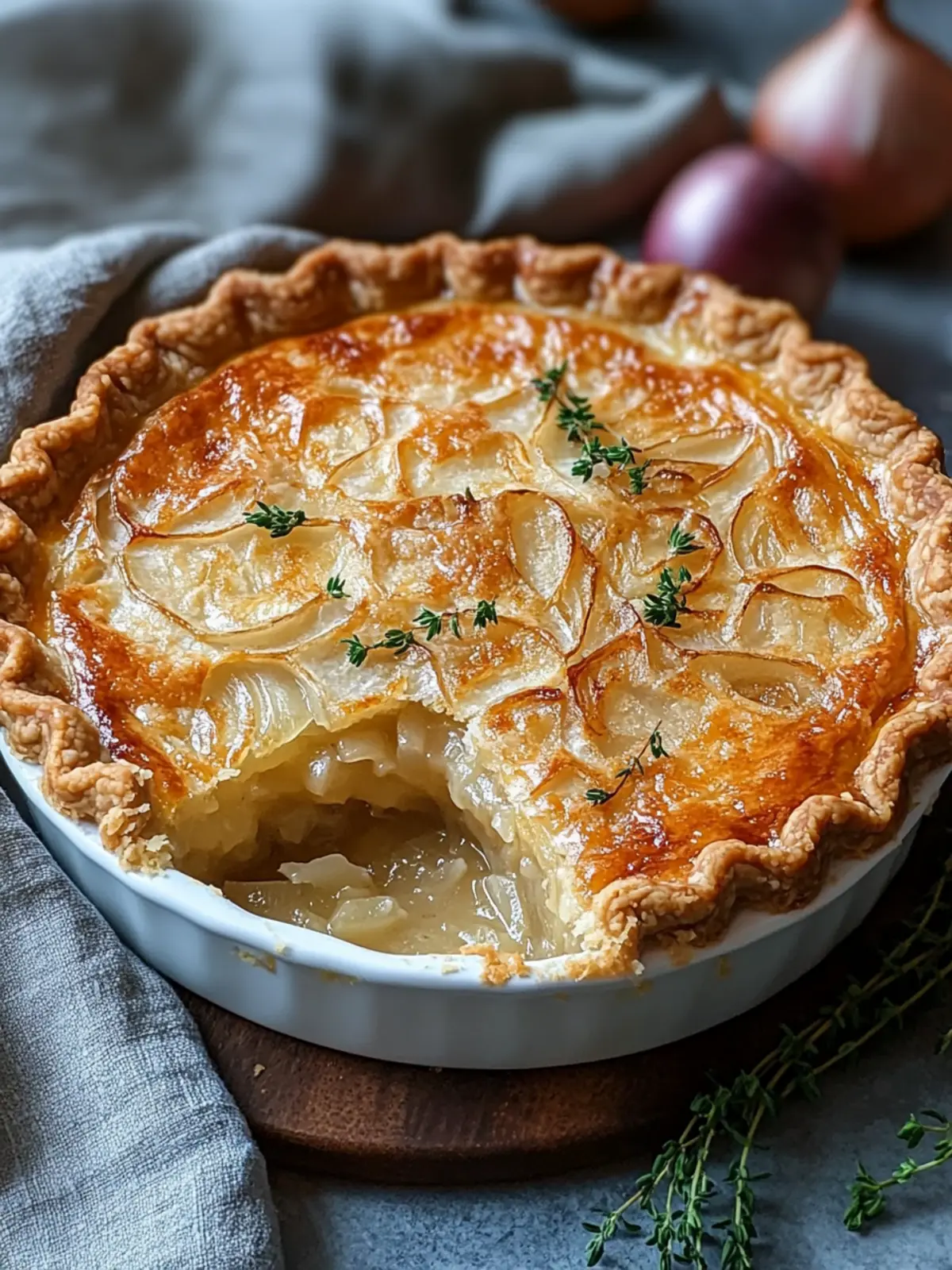 Heavenly German Onion Pie: Comfort Food You'll Love 4 German Onion Pie