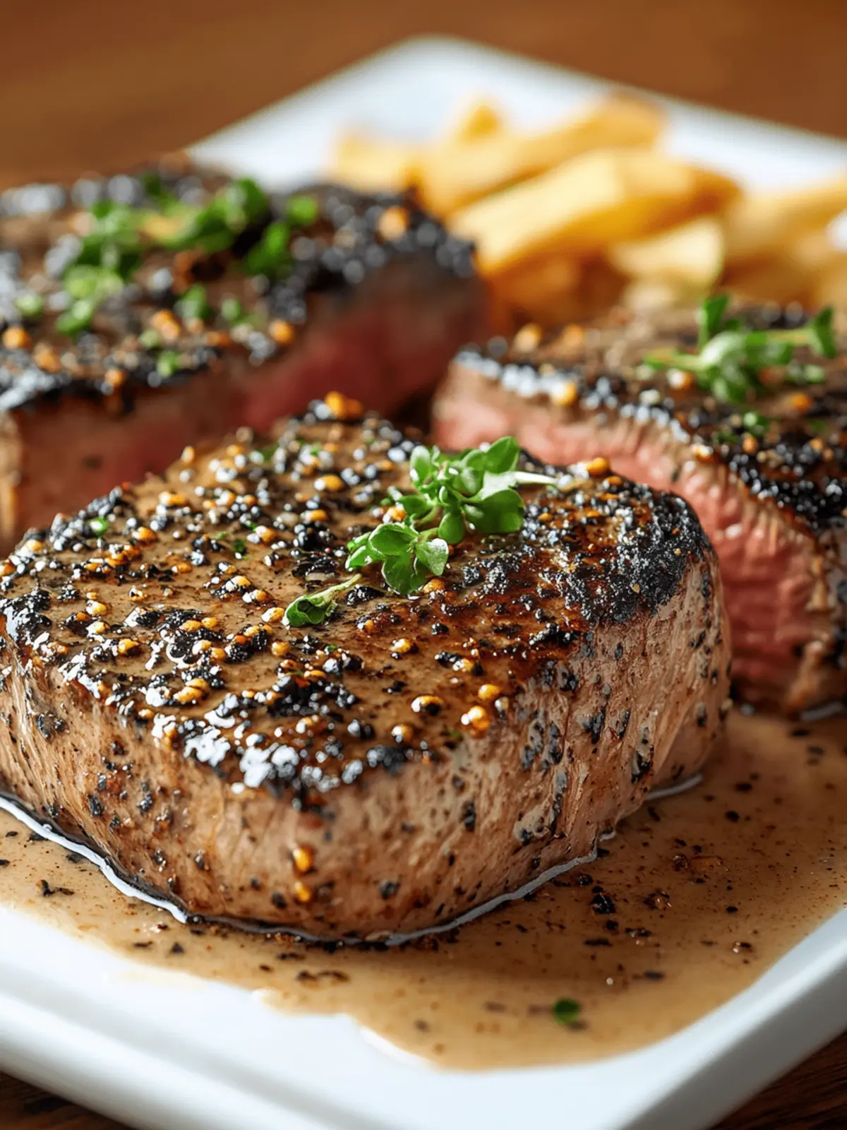 Decadent Steak au Poivre: Elevate Dinner with Ease 2 Steak au Poivre