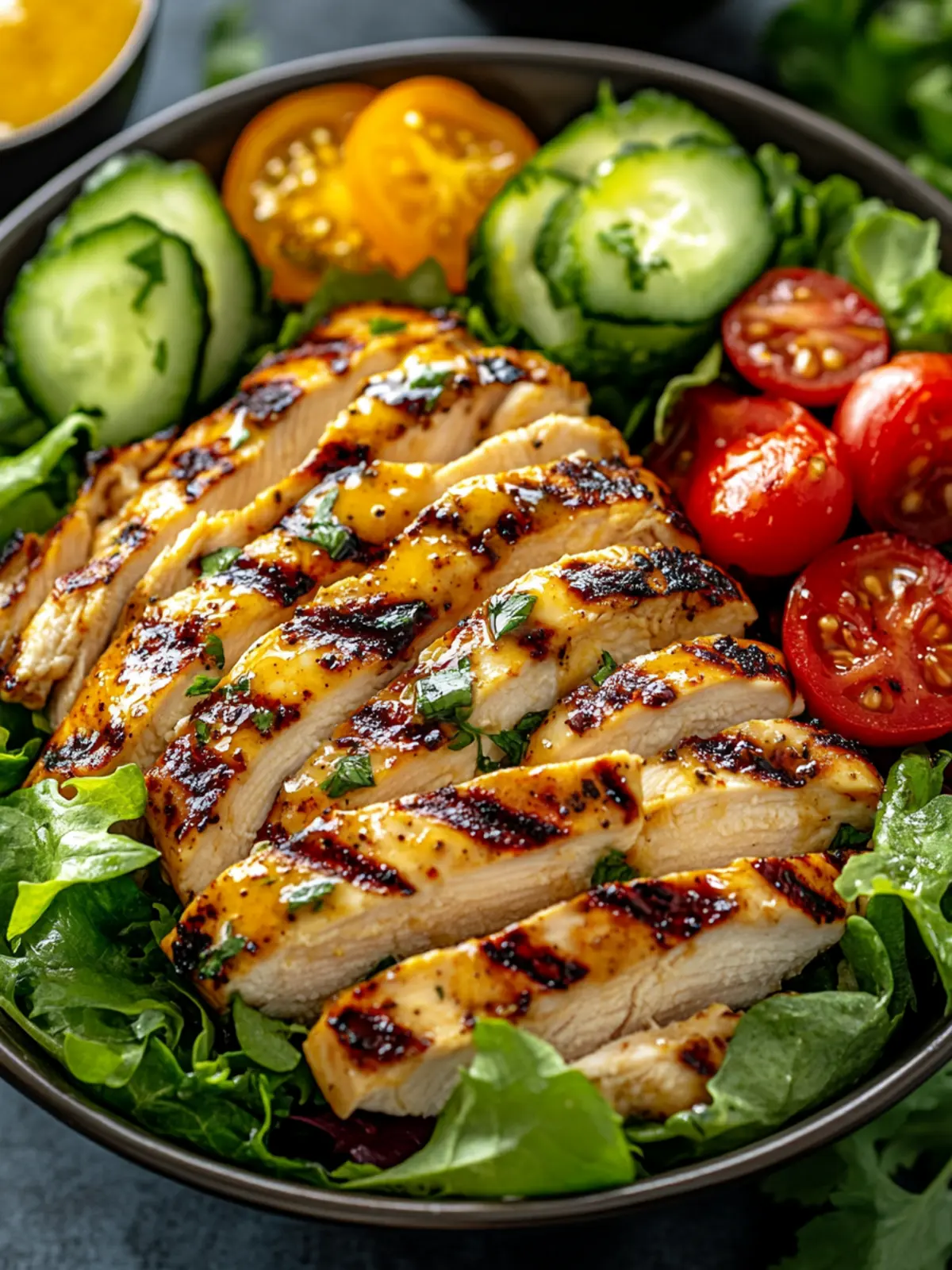 Delicious Honey Mustard Grilled Chicken Salad You’ll Love 4 Honey Mustard Grilled Chicken Salad