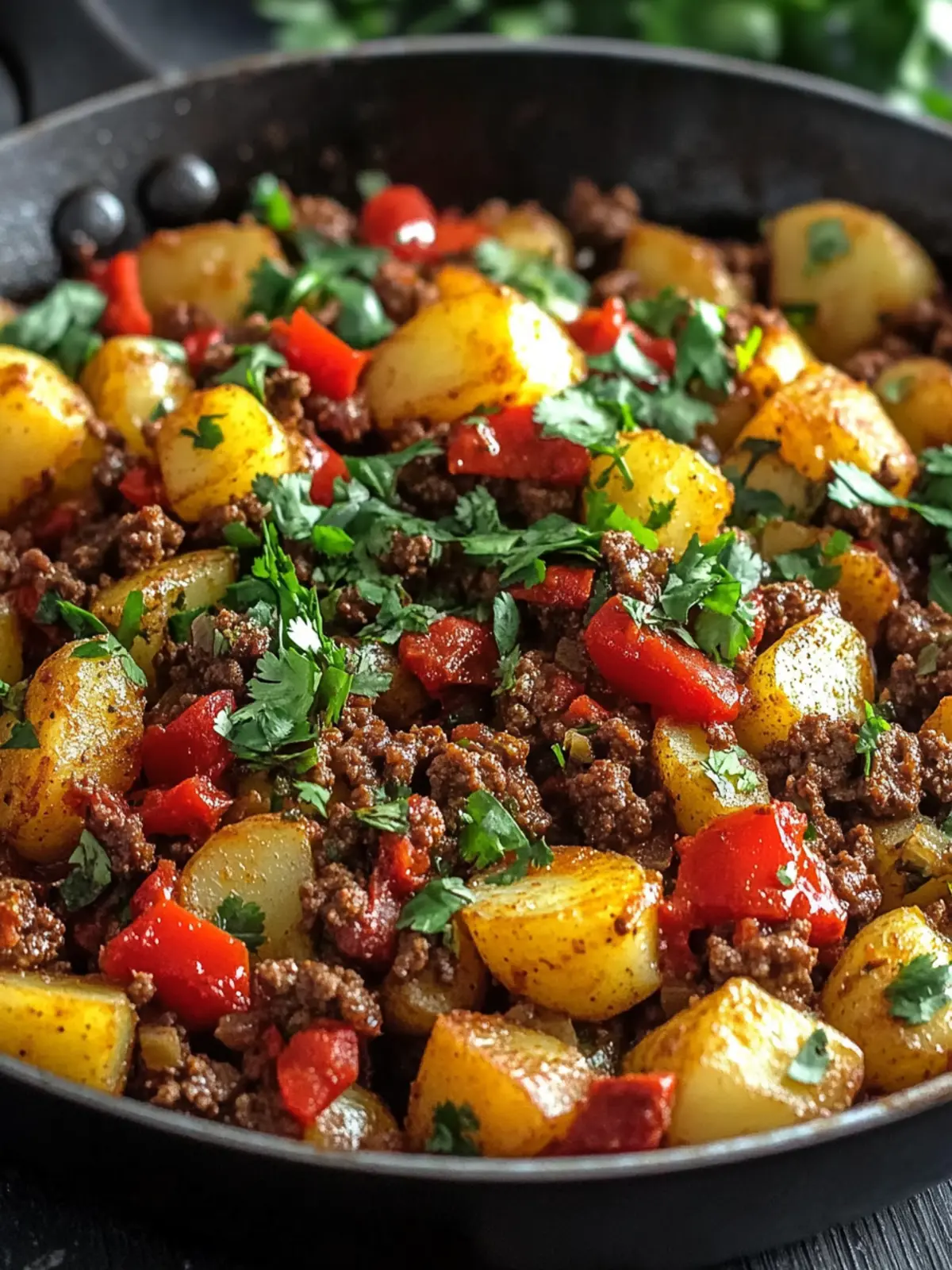 Savor the 30-Minute Mexican Ground Beef and Potato Skillet 2 Mexican Ground Beef and Potato Skillet