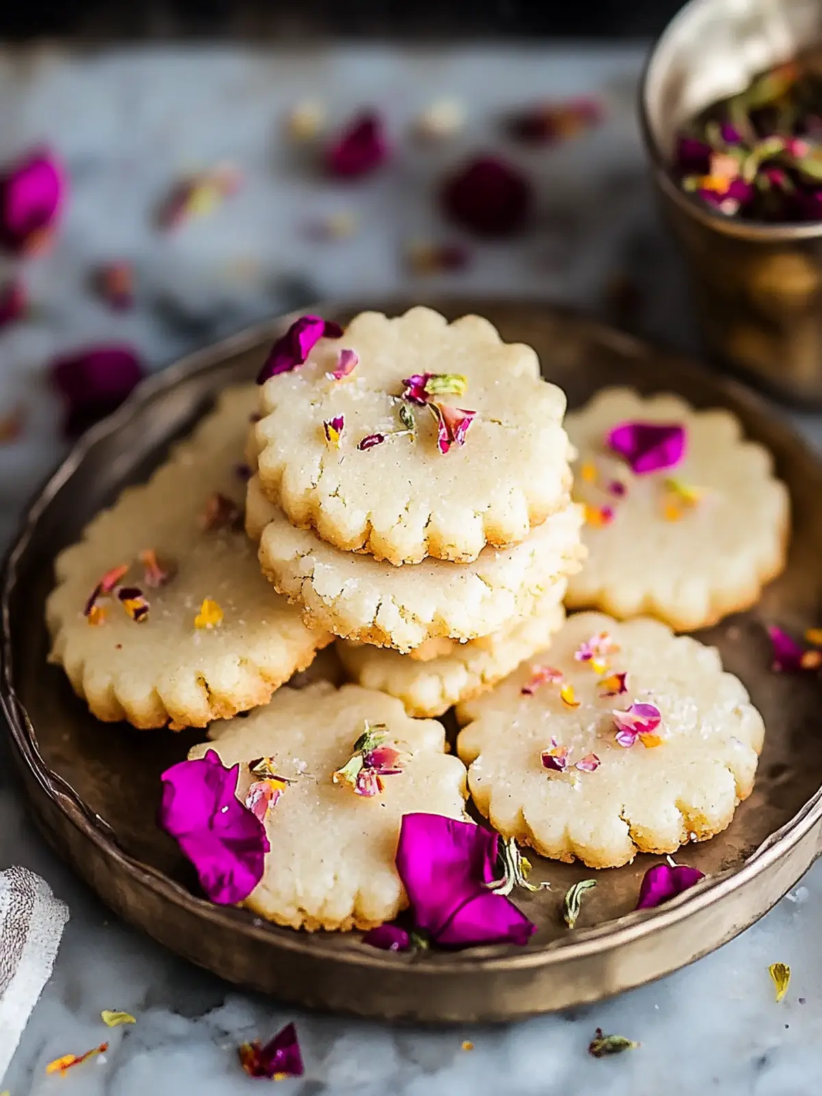 Delicious Persian Love Cookies with Cardamom and Rose Water 3 Persian Love Cookies