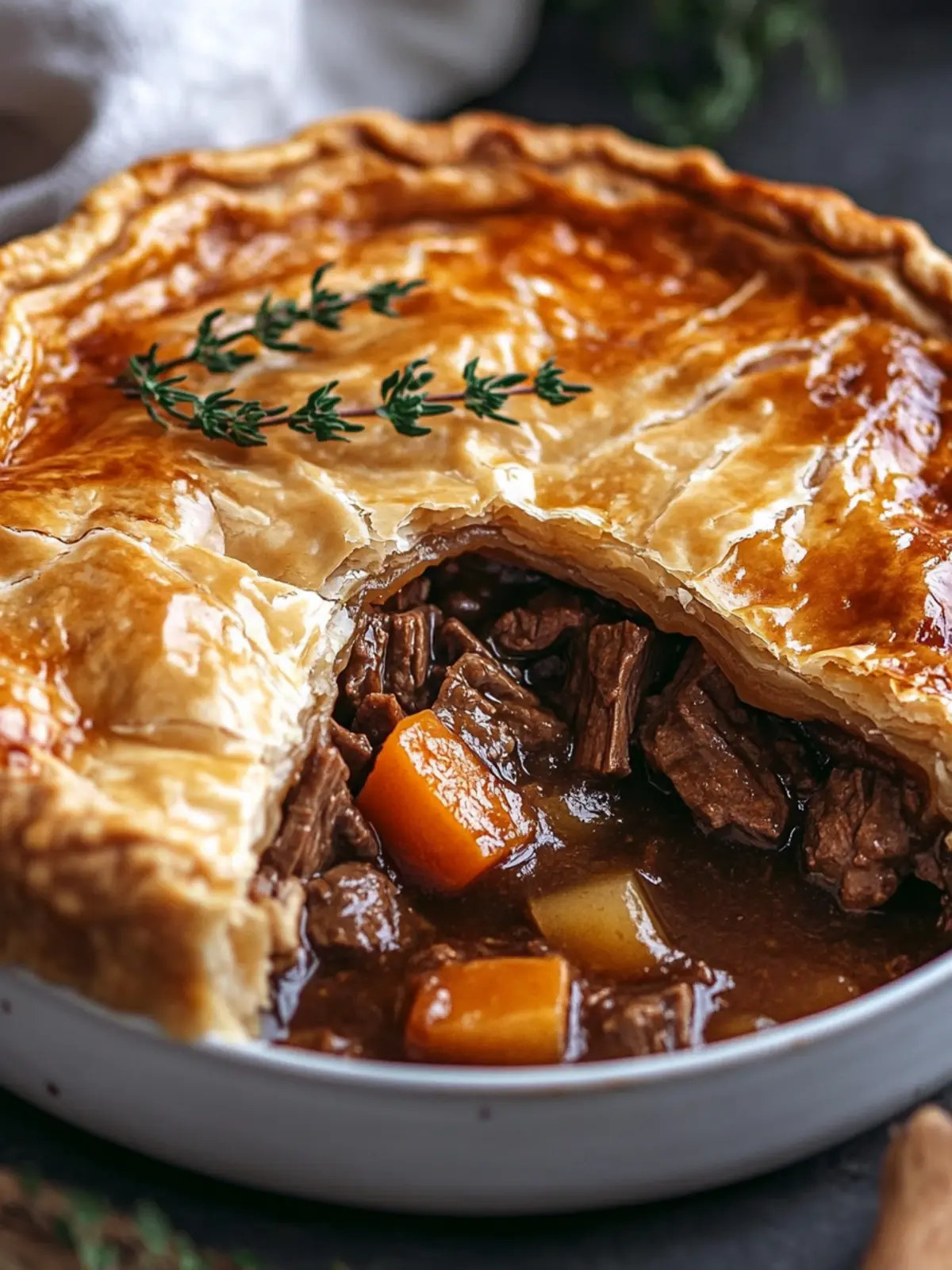 Savory Irish Steak Pie Recipe for Cozy Comfort Nights 3 Irish Steak Pie