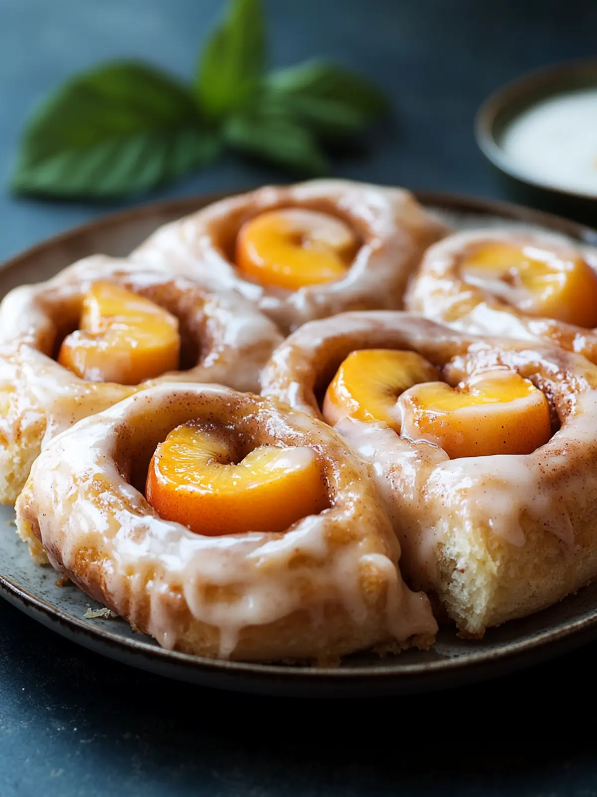 Peach Pie Cinnamon Rolls That Will Change Your Breakfast Game 3 Peach Pie Cinnamon Rolls