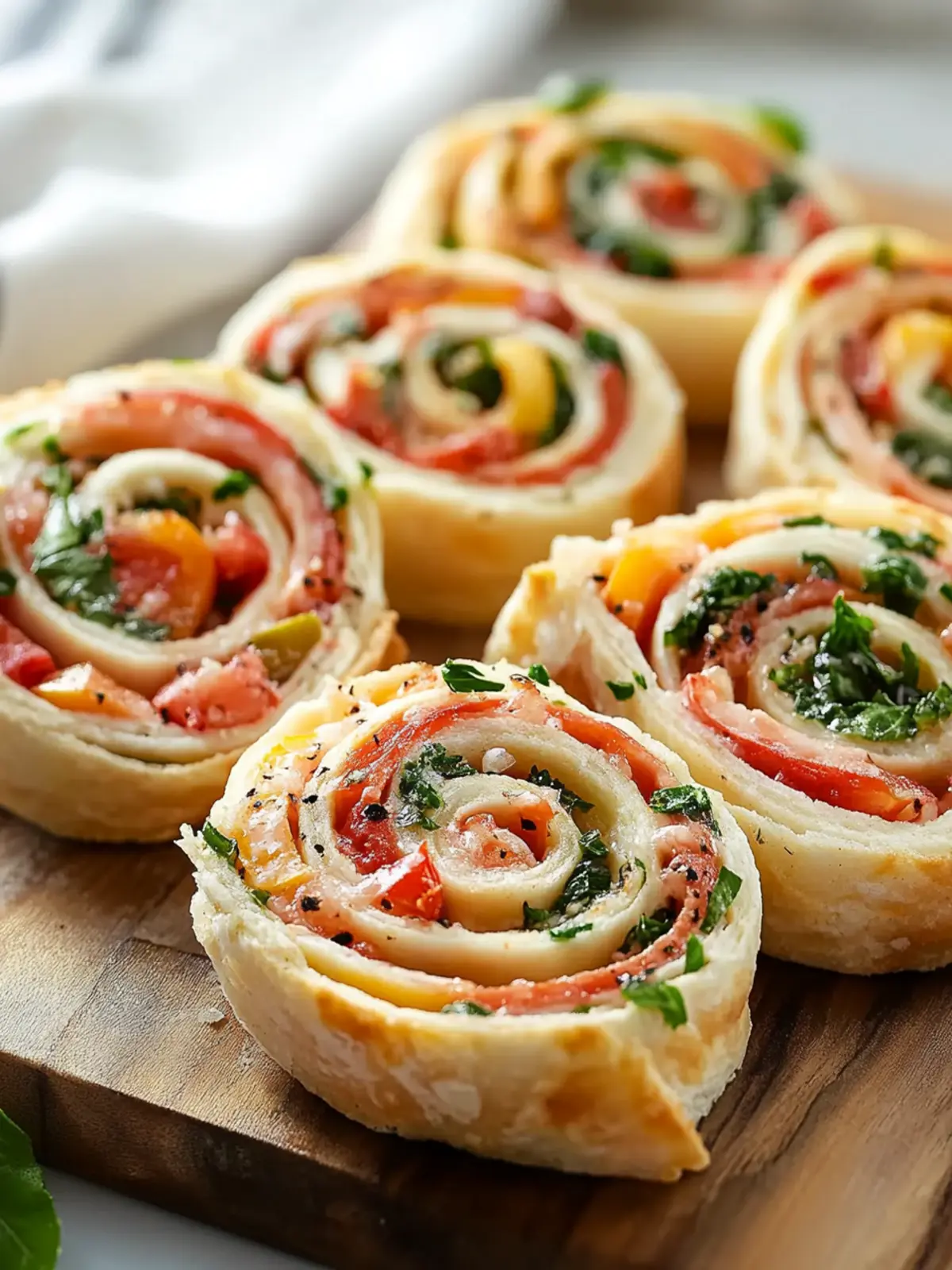 Delicious Italian Pinwheels Recipe for Effortless Entertaining 3 Italian Pinwheels Recipe