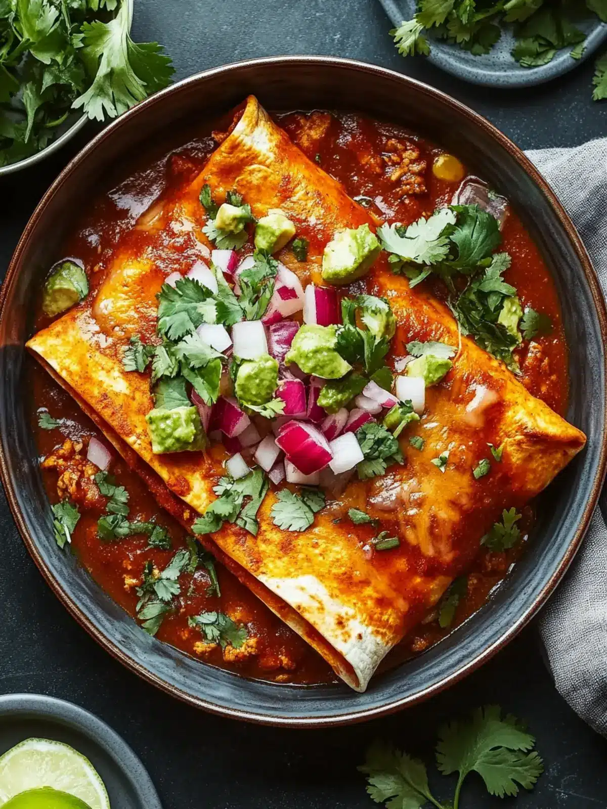 Irresistible Birria Enchiladas: Comfort Food with a Kick 5 Birria Enchiladas