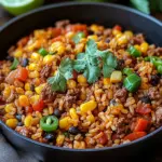 Easy Mexican Beef and Rice Skillet for Busy Nights 6 Mexican Beef and Rice Skillet