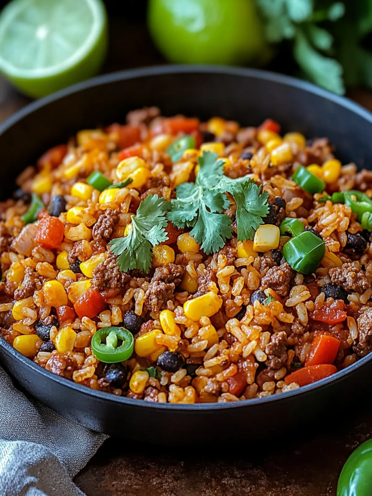 Easy Mexican Beef and Rice Skillet for Busy Nights 5 Mexican Beef and Rice Skillet