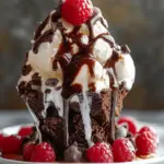 Irresistible Brownie Ice Cream Sundaes for Your Sweet Fix 6 Brownie Ice Cream Sundae
