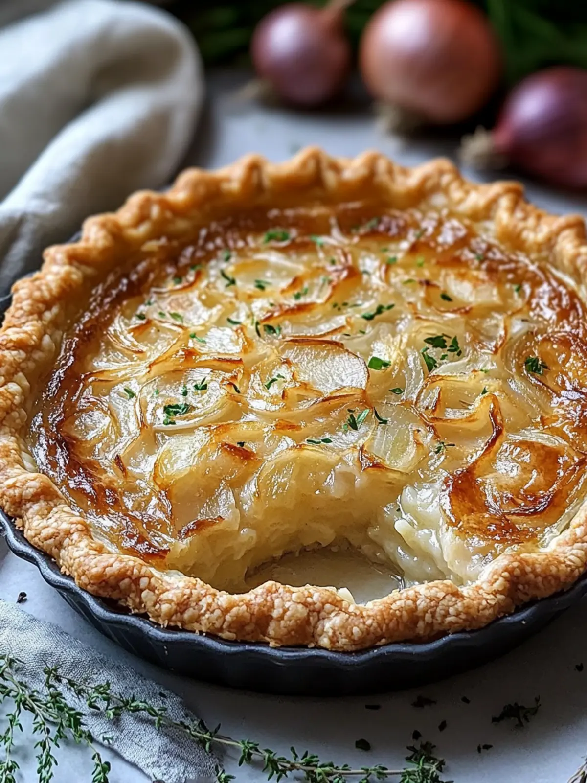 Heavenly German Onion Pie: Comfort Food You'll Love 3 German Onion Pie