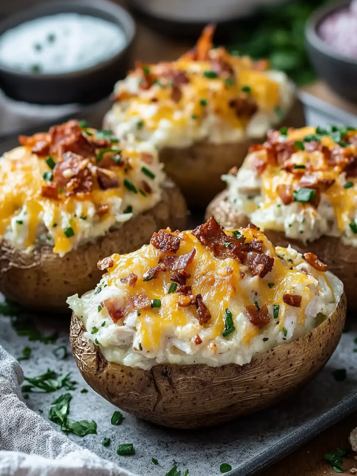 Crack Chicken Stuffed Baked Potatoes for Cozy Nights at Home 5 Crack Chicken Stuffed Baked Potatoes