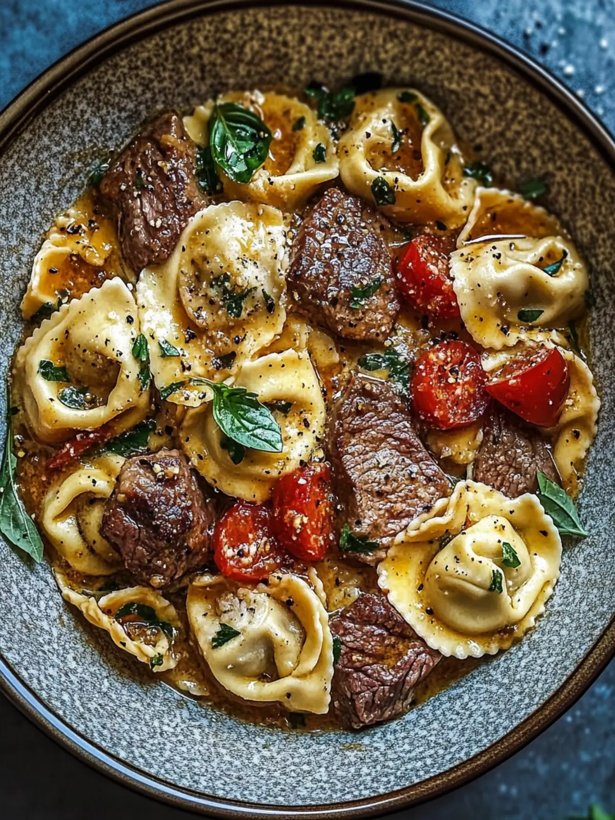 Garlic Steak Tortellini Skillet: 30-Minute Comfort Yum! 2 Garlic Steak Tortellini
