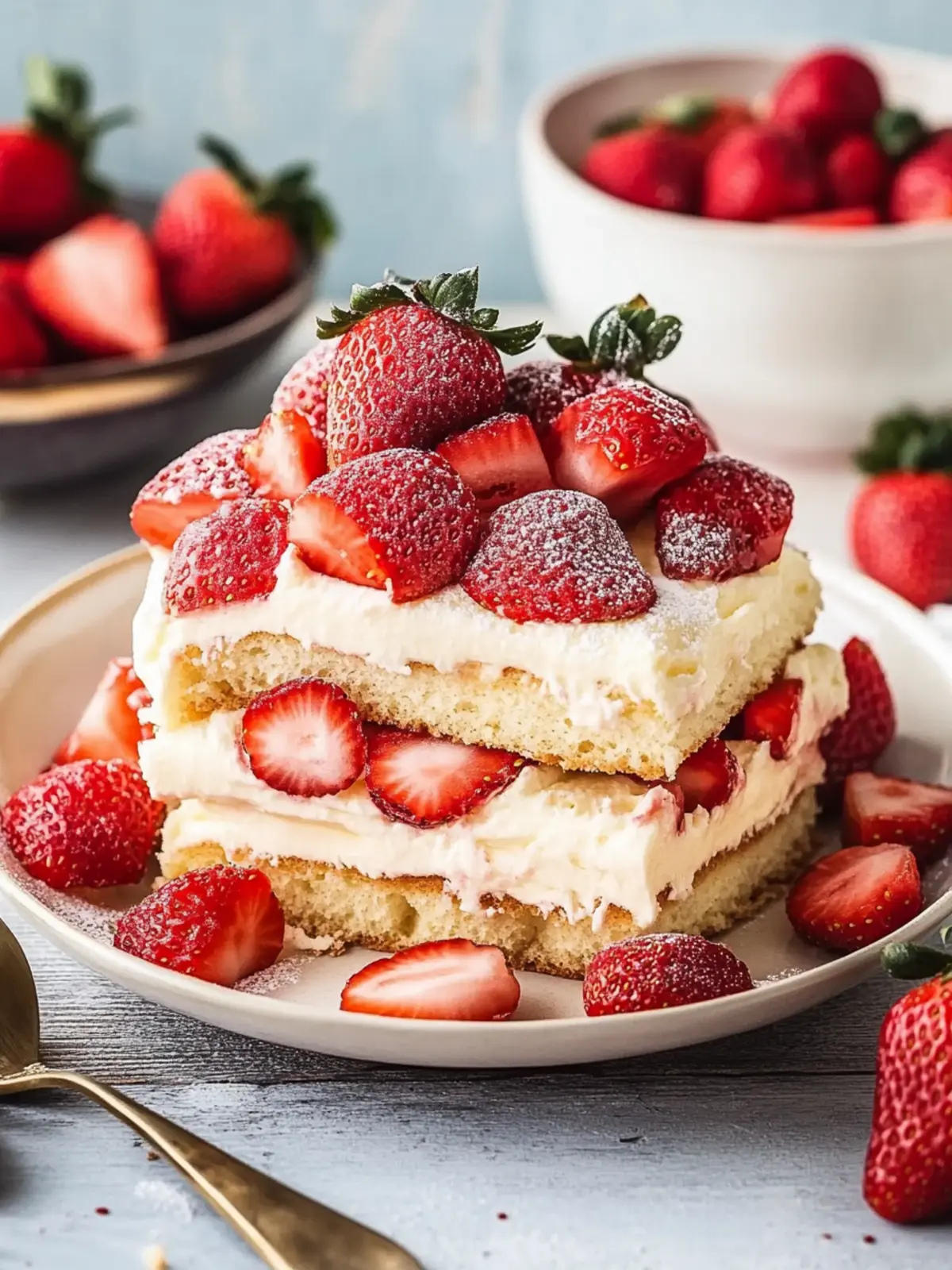 Delicious Strawberry Tiramisu: No-Bake Bliss for Summer 5 Strawberry Tiramisu