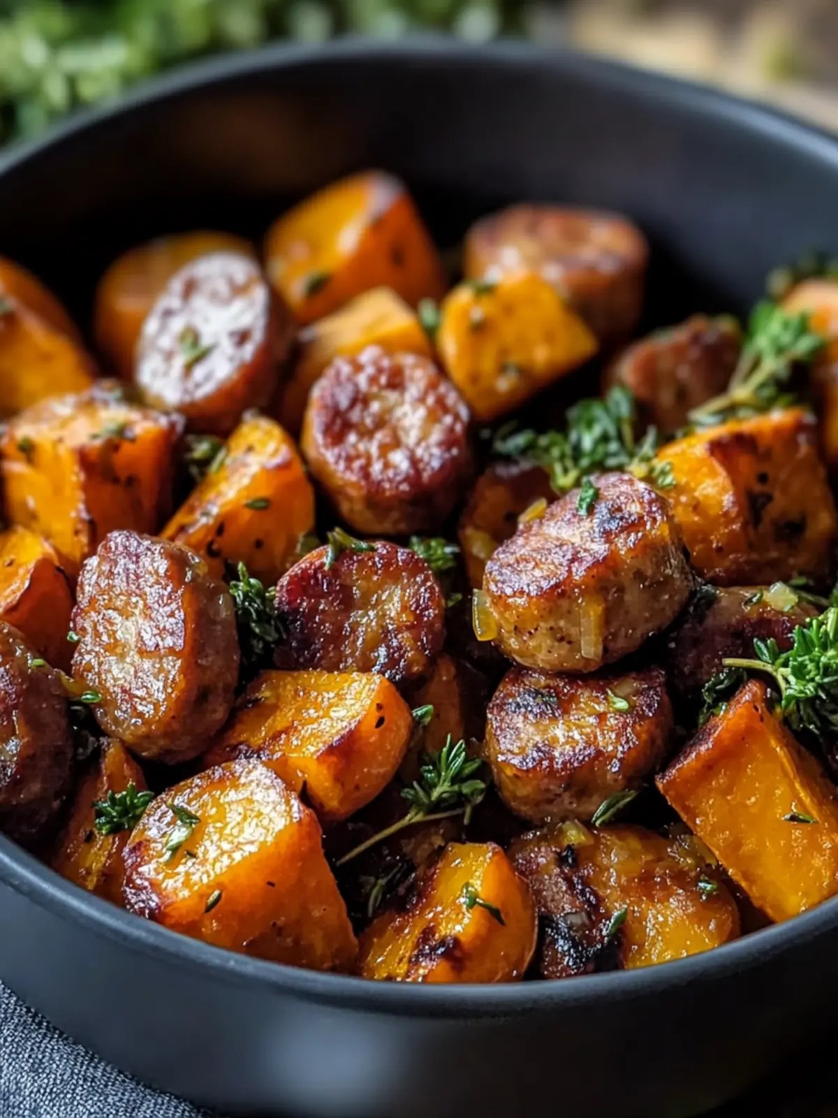 Honey Garlic Sausage Sweet Potatoes for Cozy Comfort Cooking 3 Honey Garlic Sausage Sweet Potatoes