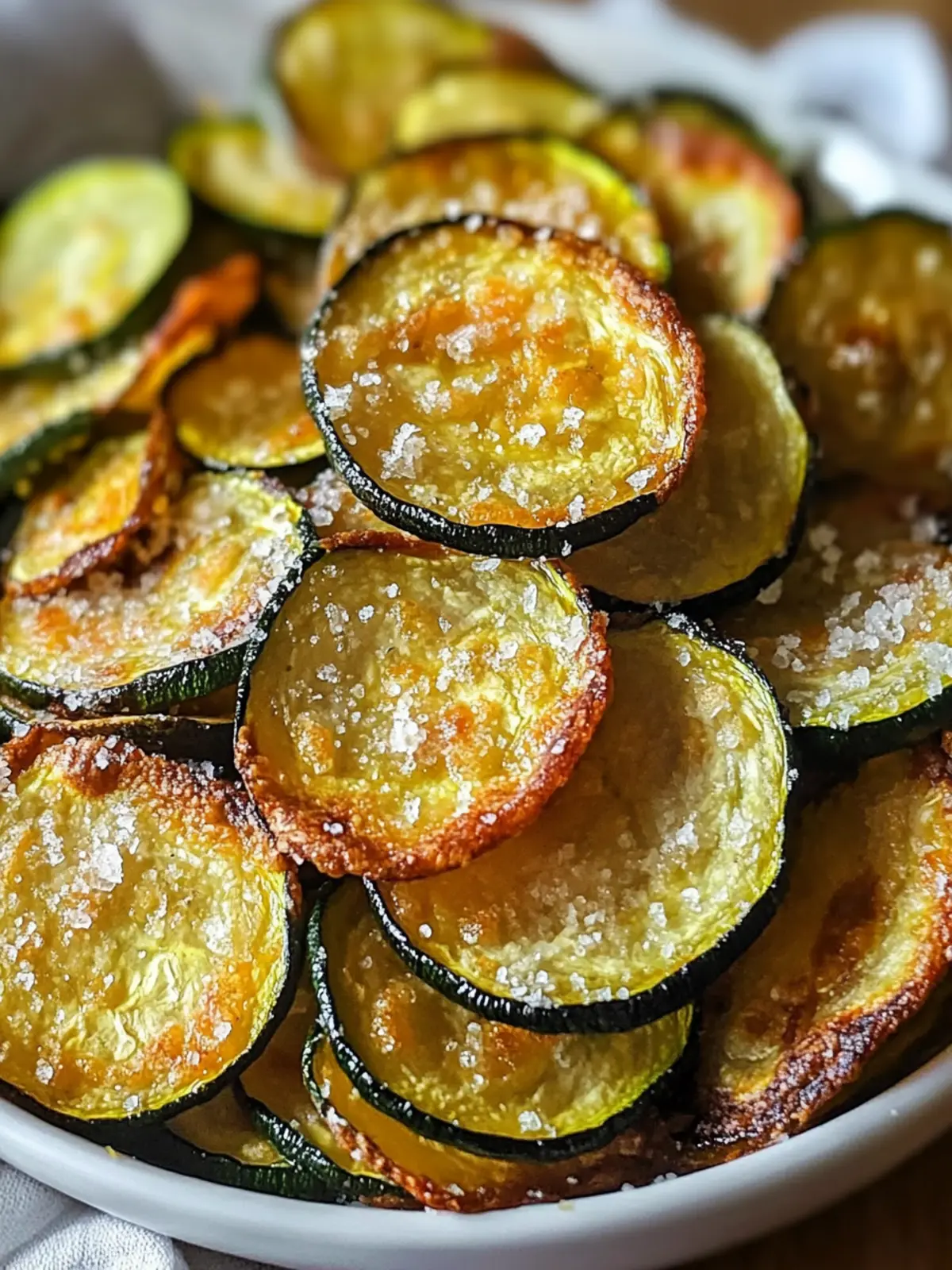 Crispy Salt and Vinegar Zucchini Chips for Guilt-Free Snacking 2 Salt and Vinegar Zucchini Chips