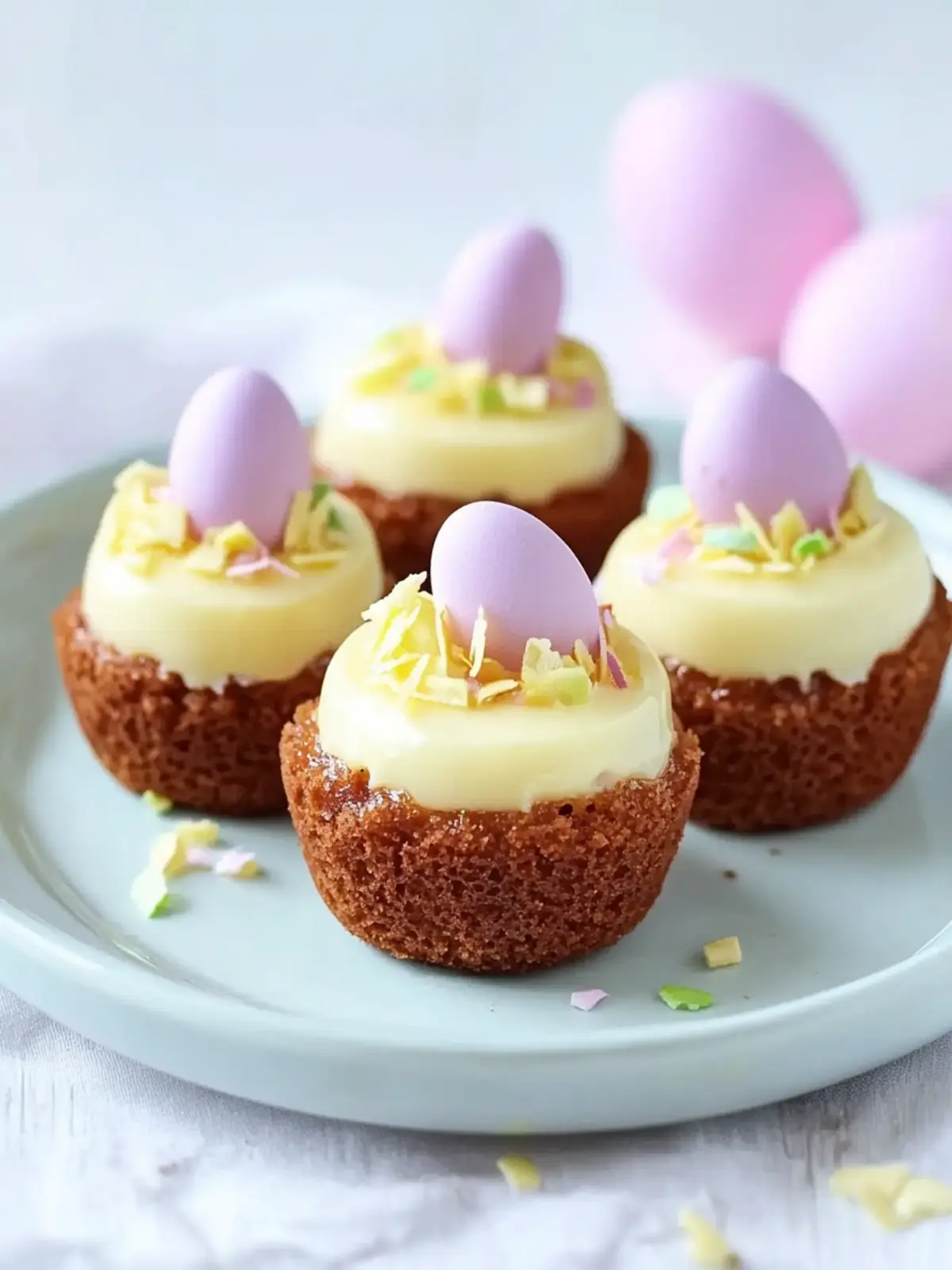 Easter Cadbury Mini Cheesecakes You Can't Resist! 2 Easter Cadbury Mini Cheesecakes